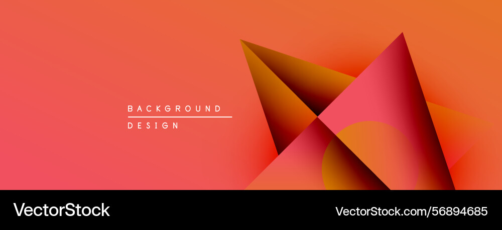 Abstract geometric shapes overlap creating Abstract geometric shapes overlap creating vector image