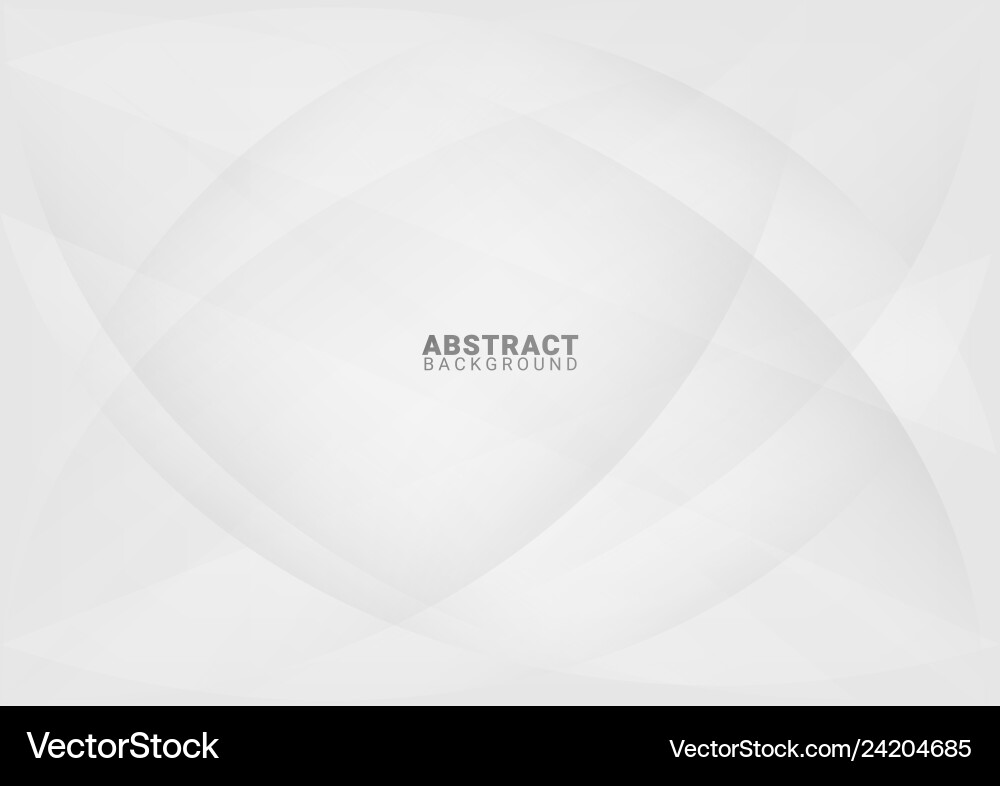 Abstract white background with smooth lines Vector Image