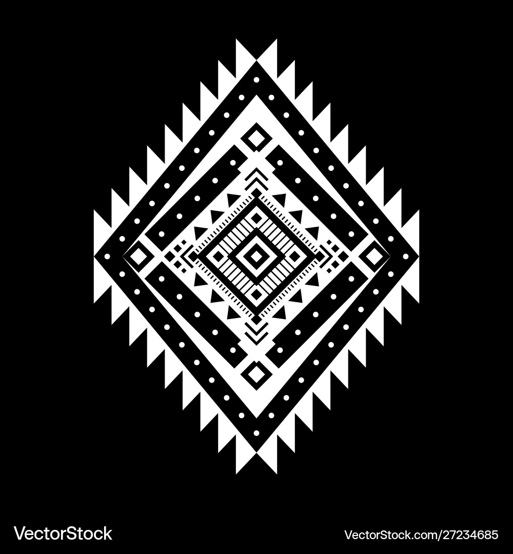 Aztec element Royalty Free Vector Image - VectorStock