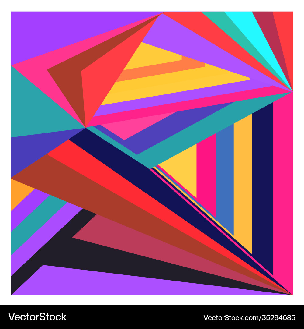 Colorful geometric and curve background pattern Colorful geometric and curve background pattern vector image