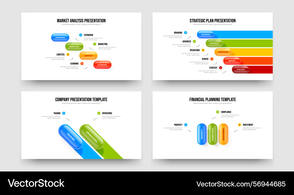 Enterprise briefing four five two three element Enterprise briefing four five two three element Vector Image
