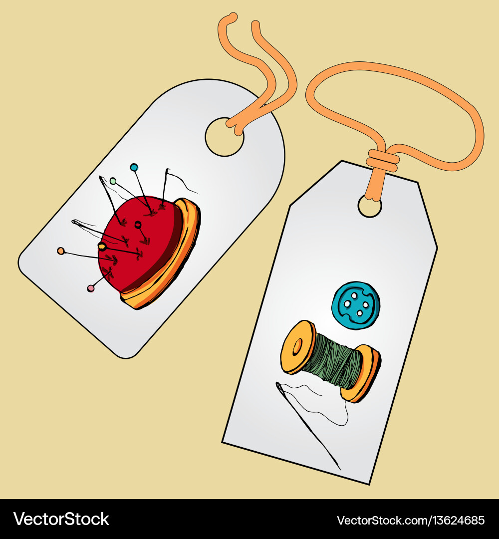 Label badge price tag with the image Label badge price tag with the image vector image