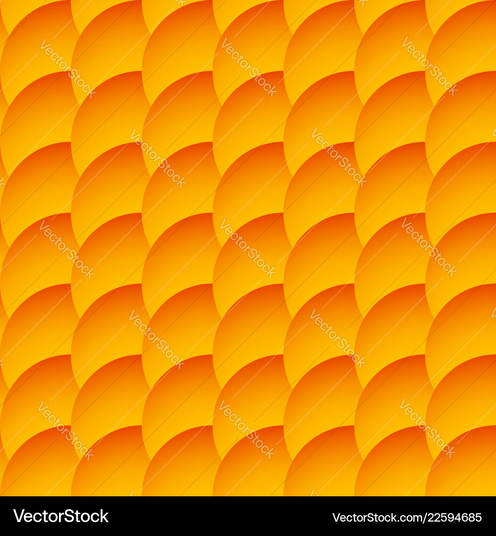 Overlapping circles seamless pattern monochrome Overlapping circles seamless pattern monochrome vector image
