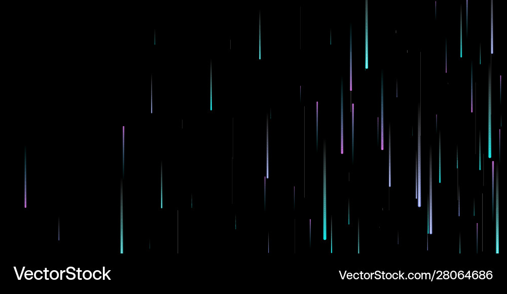 Fast effect motion neon light movement static vector image