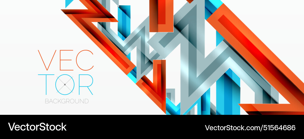 Line zig zag dynamic geometric abstract background Line zig zag dynamic geometric abstract background vector image