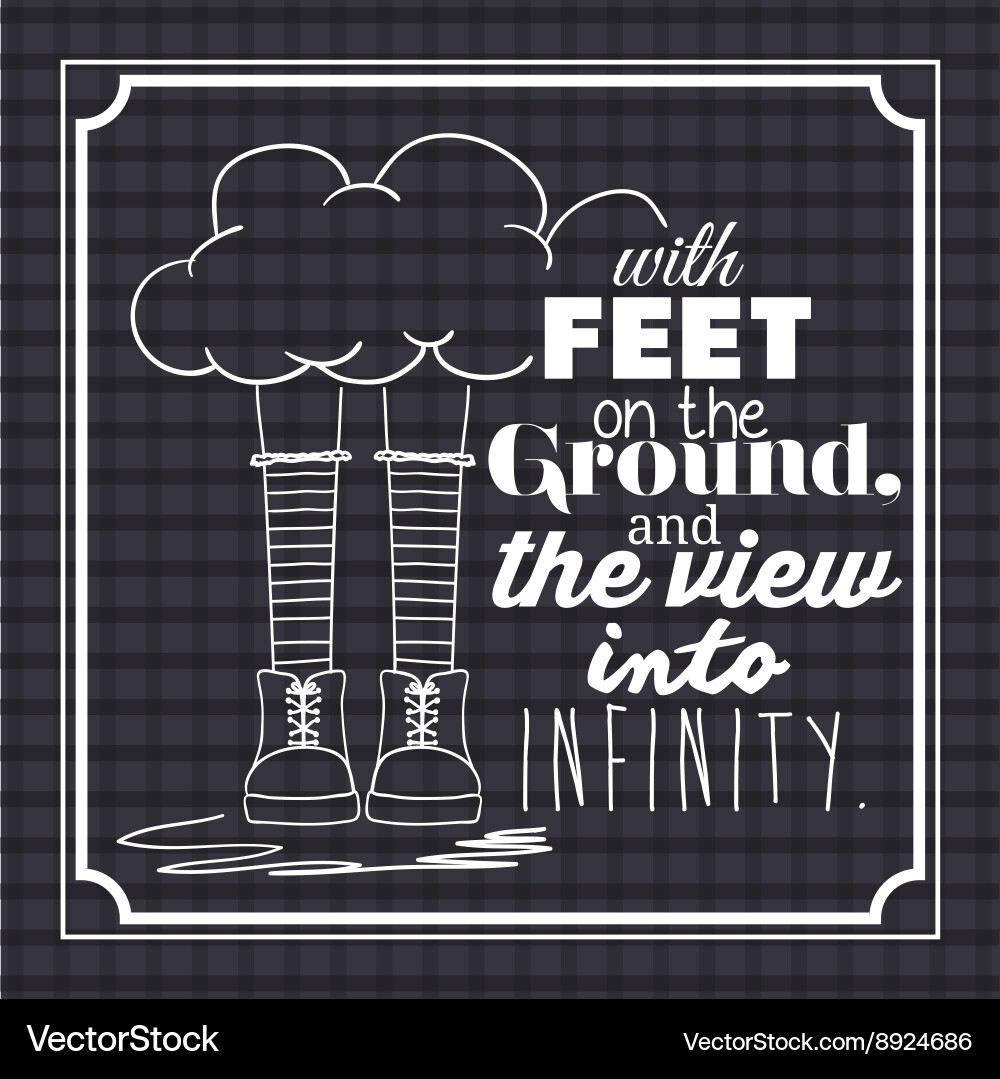 Message in calligraphy design Vector Image