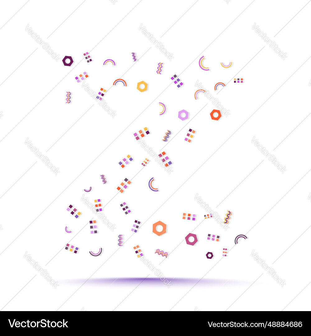 Minimal geometric trendy abstract shape pattern Minimal geometric trendy abstract shape pattern Vector Image