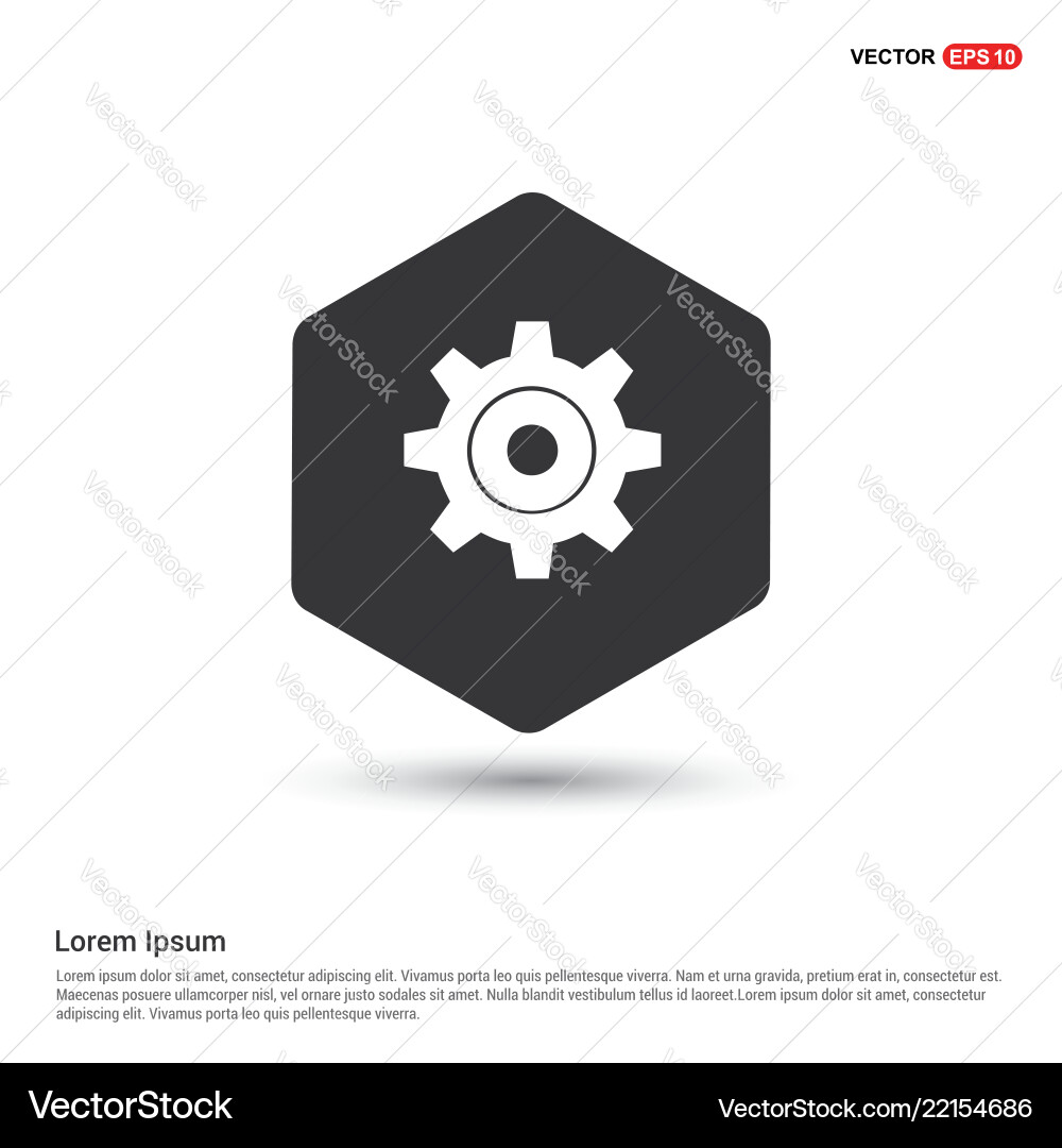 Setting icon Setting icon vector image