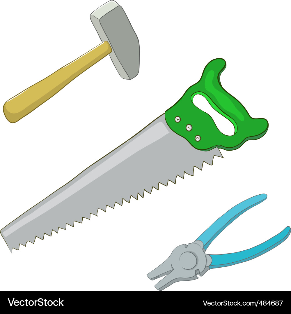 Builders tools Vector Image