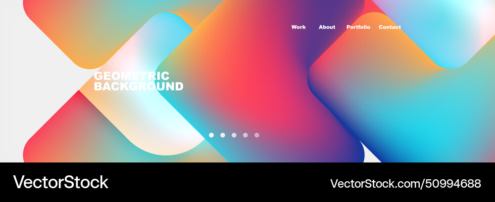A colorful abstract background with gradient A colorful abstract background with gradient vector image