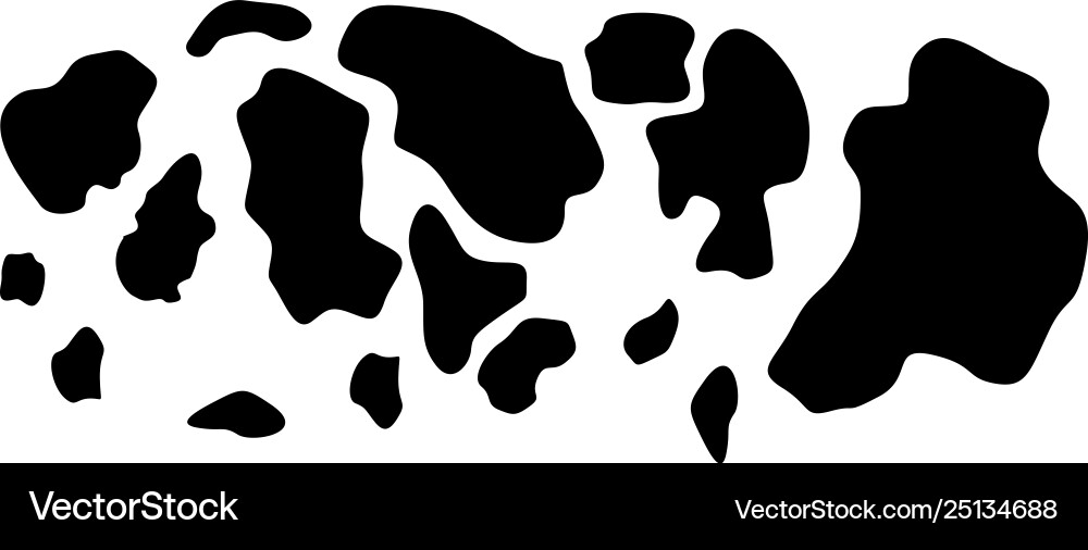 Abstract Dalmatian Pattern vector image