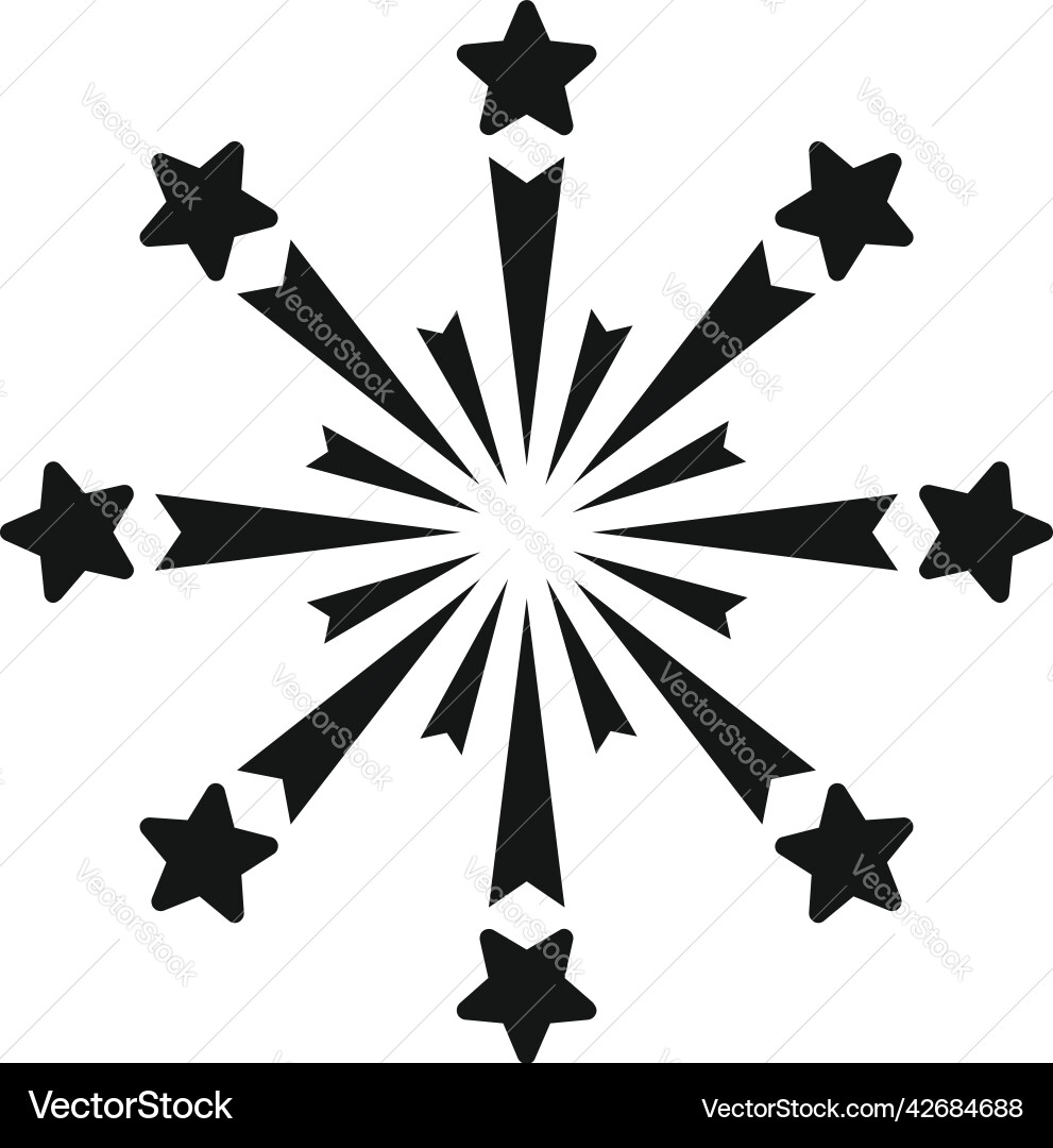 Firecracker icon simple carnival event Firecracker icon simple carnival event vector image