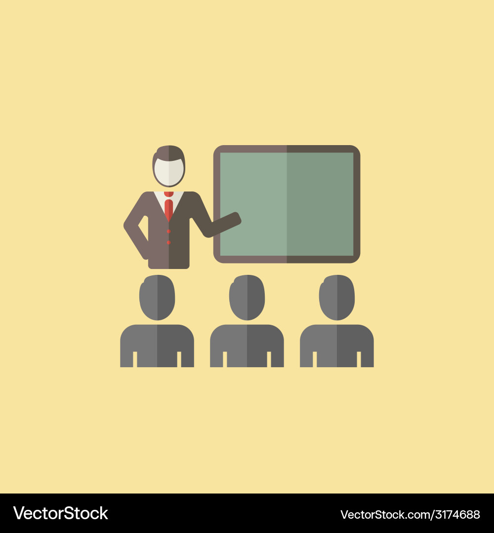 Lecture Hall Icon vector image