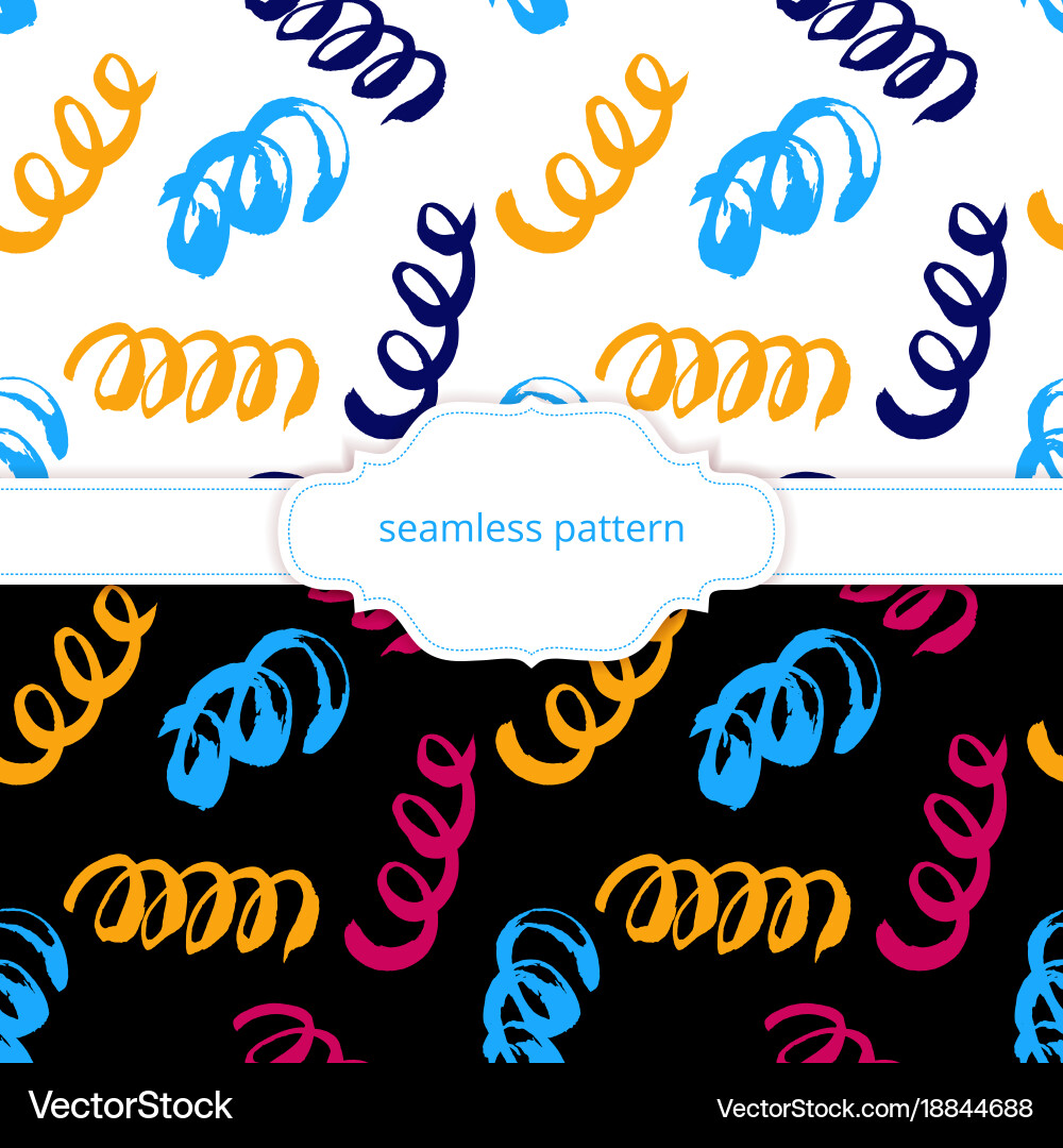 Seamless pattern abstract background vector image