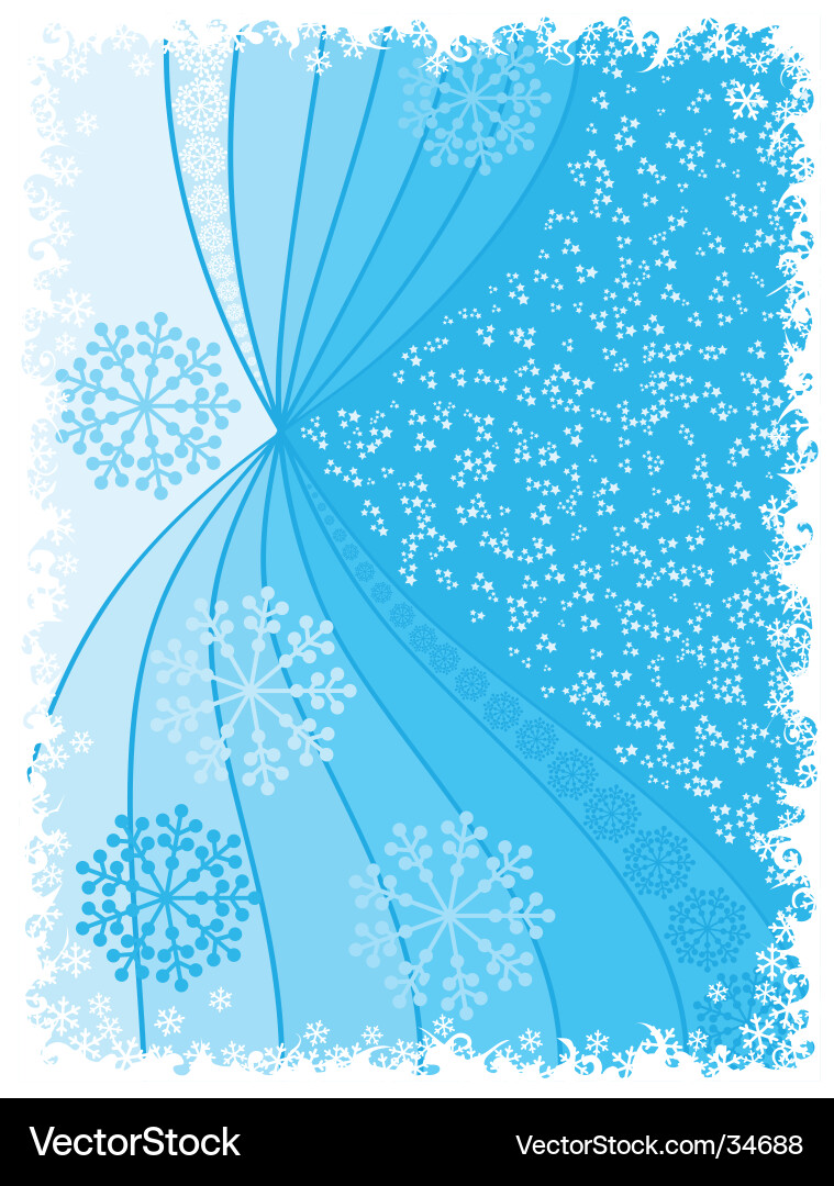 Snowflake vector image