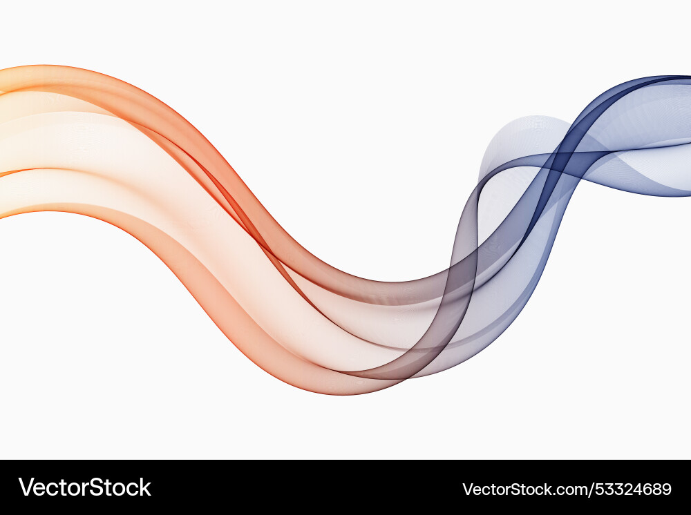 Abstract colorful smooth wave lines Abstract colorful smooth wave lines vector image