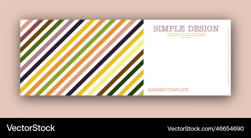Colored parallel lines the idea for design Colored parallel lines the idea for design Vector Image