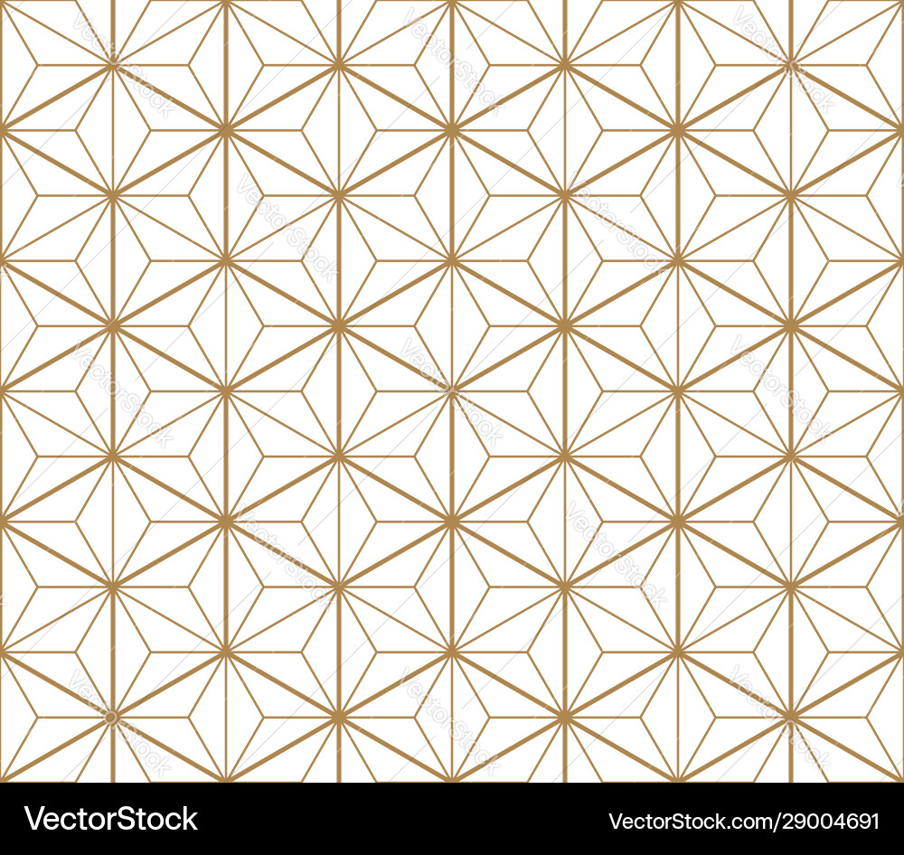 Japanese Kumiko Pattern Vector Image