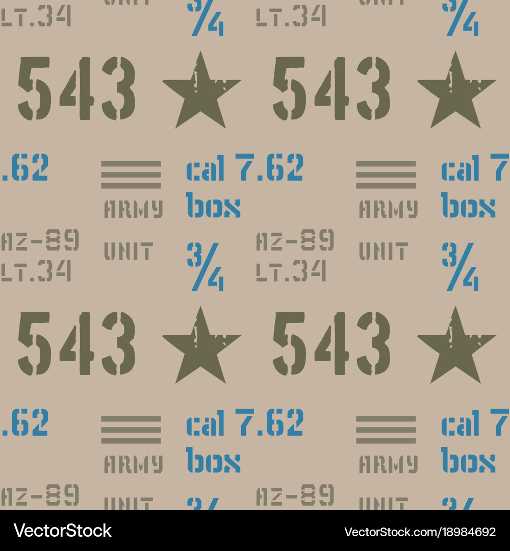 Army unit abstract military pattern Vector Image