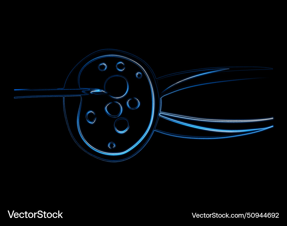 Artificial Insemination Isolated Egg Donation Vector Image