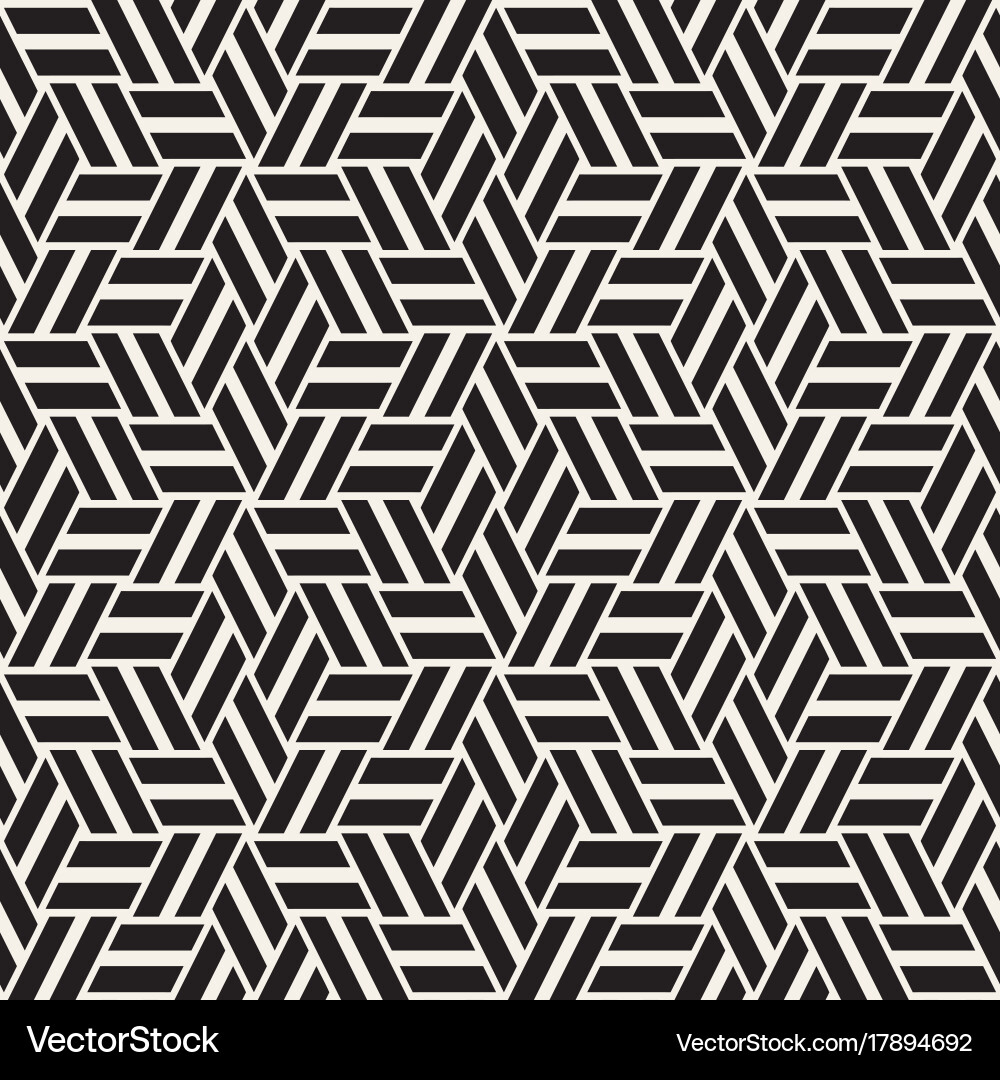 Cubic grid tiling endless stylish texture vector image