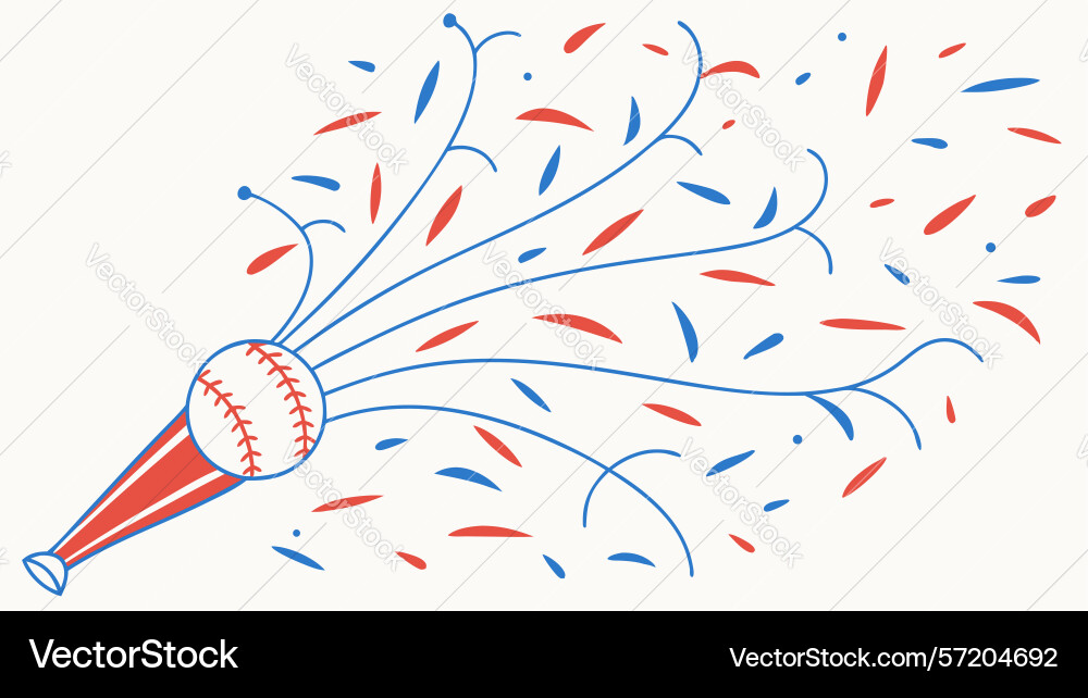 Global connectivity and abstract flowing lines vector image