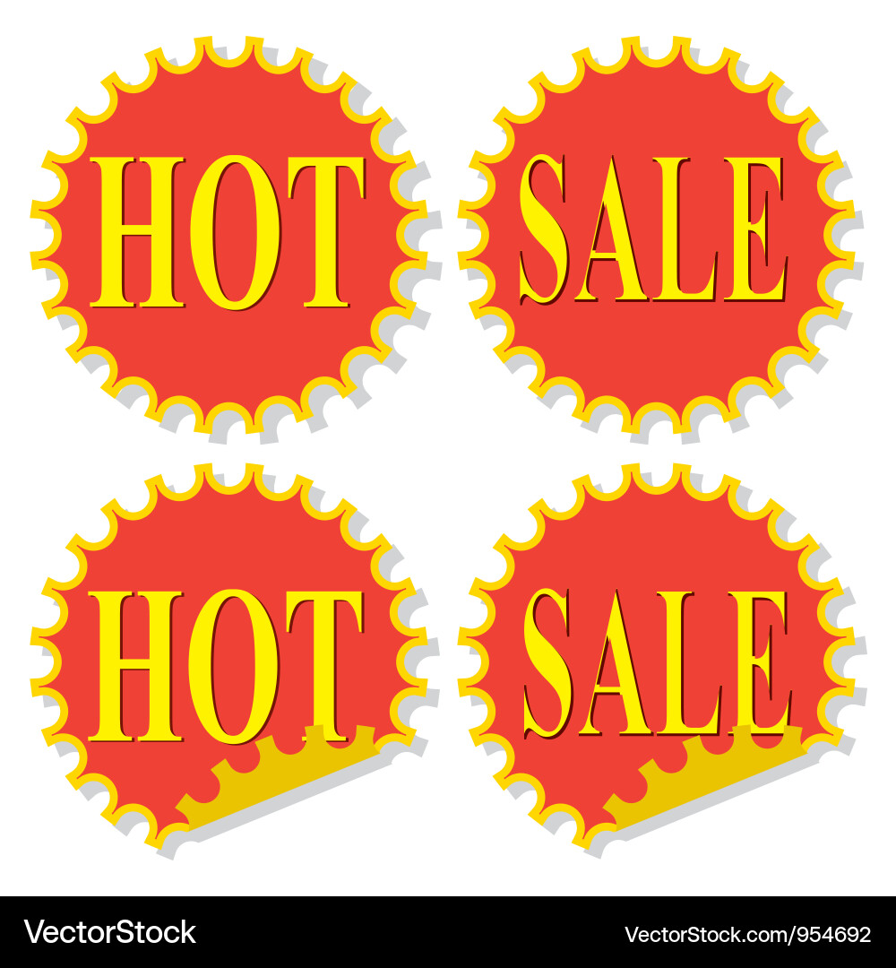 Label and design element vector image