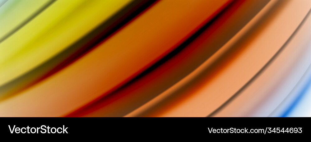 Abstract background smooth flowing lines blurred Abstract background smooth flowing lines blurred vector image
