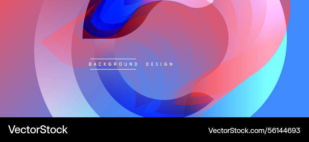 Abstract colorful layers create dynamic Abstract colorful layers create dynamic vector image