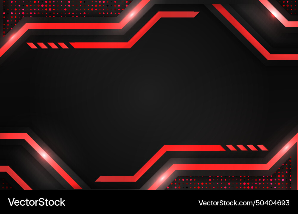 Modern background red with element Modern background red with element Vector Image