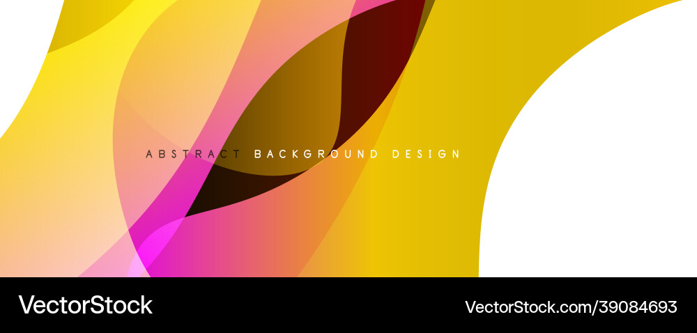 Trendy simple fluid color gradient abstract Vector Image