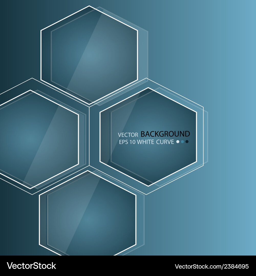 Abstract background in techno style vector image