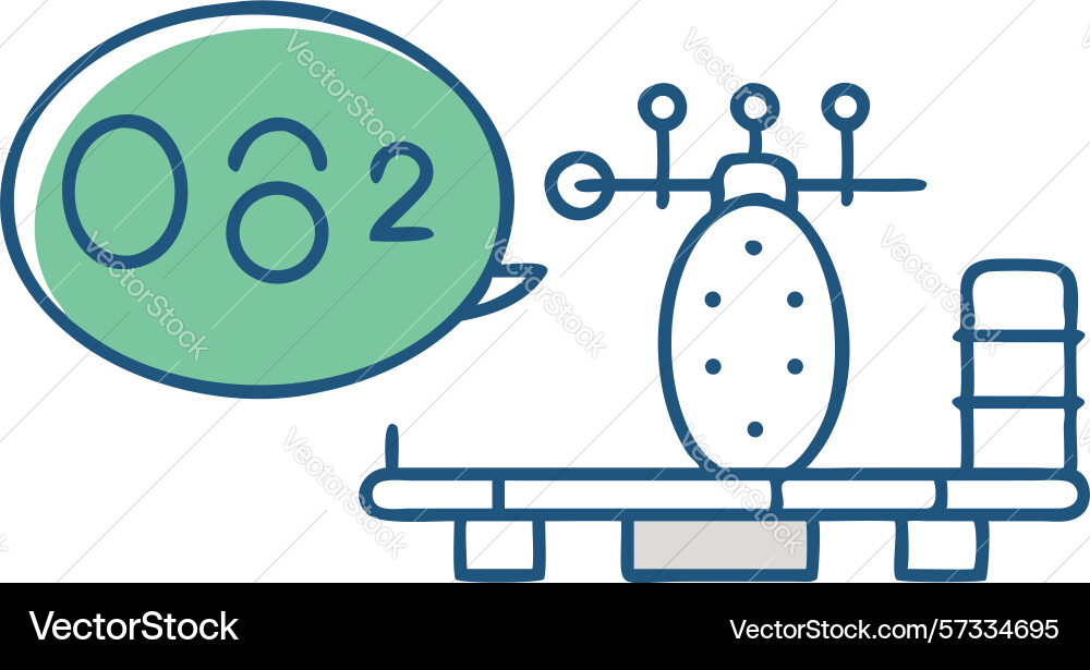 Abstract process flow diagram with numbered nodes Abstract process flow diagram with numbered nodes vector image