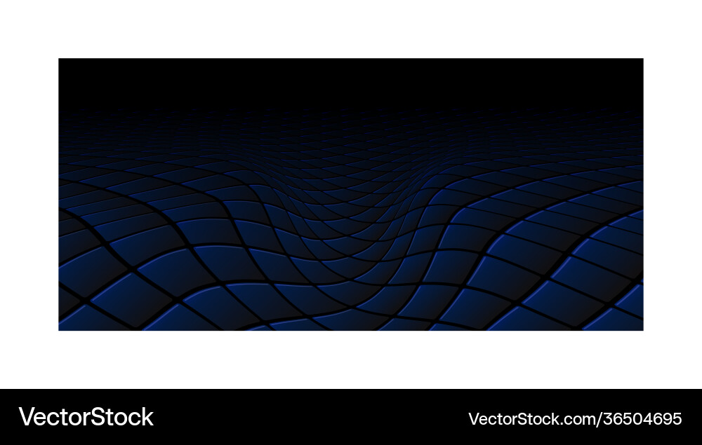 Abstract Technology Wave Pattern Vector Image