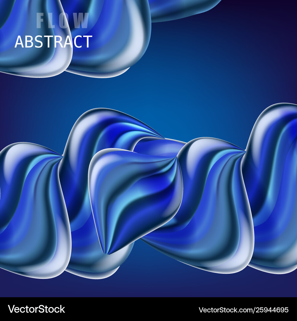 Modern fluid gradient colorful flow composition Modern fluid gradient colorful flow composition vector image