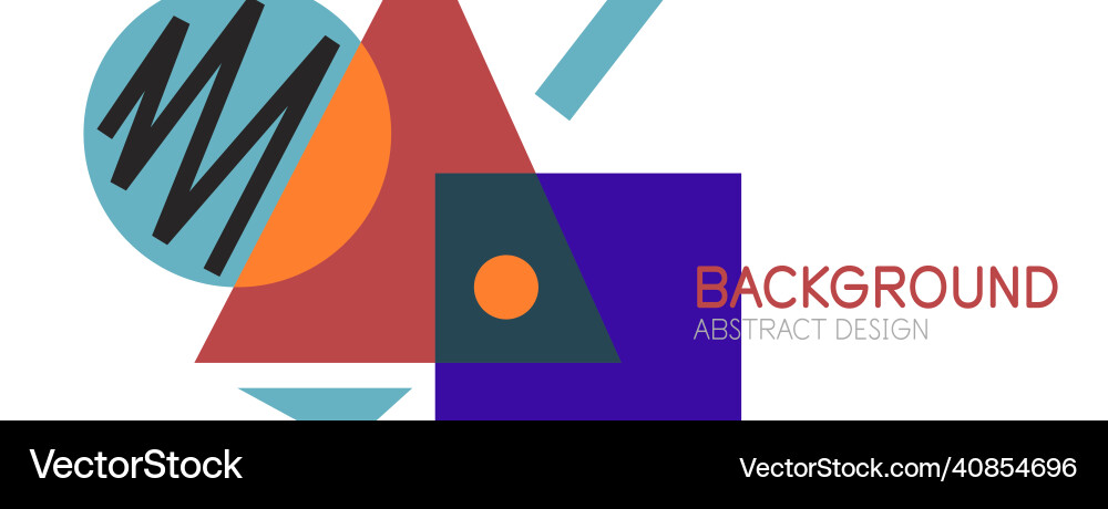 Abstract background with blocks lines geometric Abstract background with blocks lines geometric Vector Image