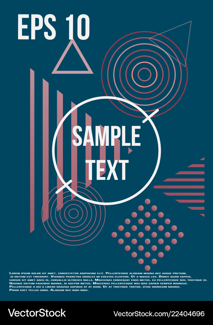 Minimum geometric coverage Minimum geometric coverage vector image