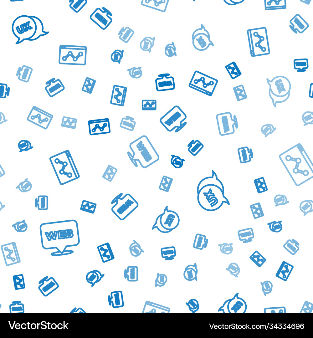 Set line web and graphic design ui or ux Set line web and graphic design ui or ux Vector Image