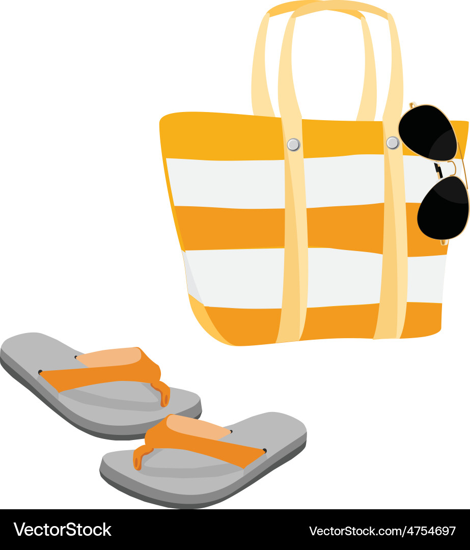Beach Icons Set Royalty Free Vector Image - VectorStock