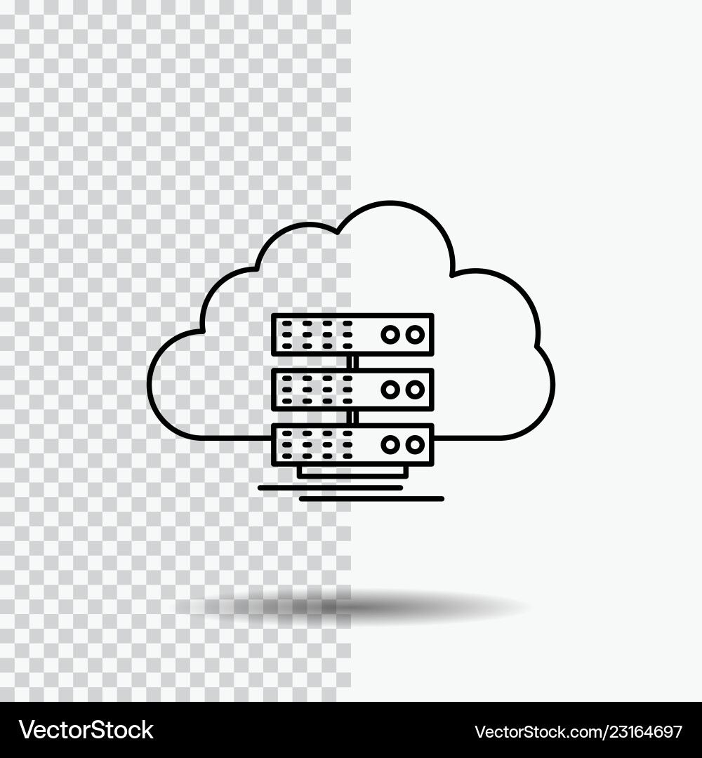 Cloud-Speicher-Computing-Datenflussleitung Symbol Cloud-Speicher-Computing-Datenflussleitung Symbol vektorbild