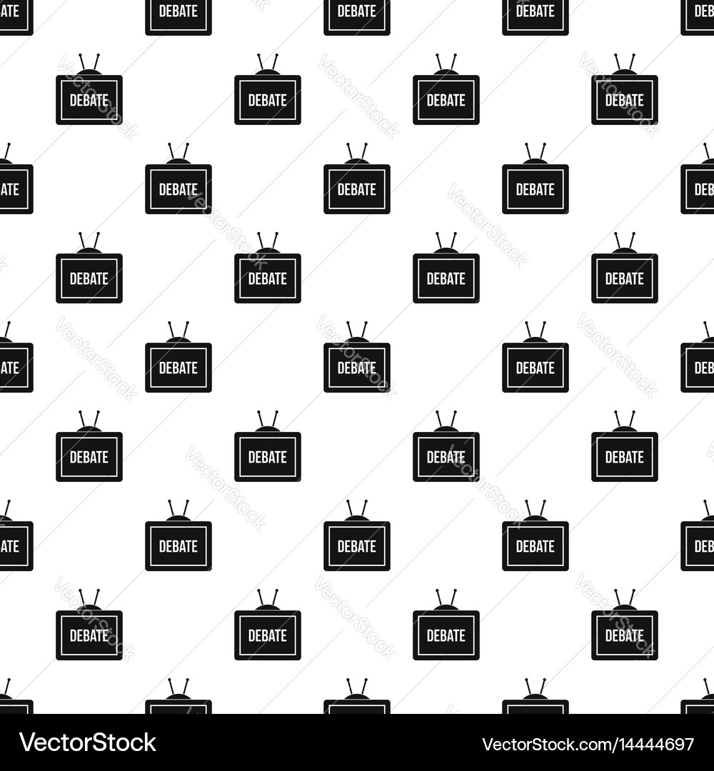 Hand finger pressing button with tick pattern vector image