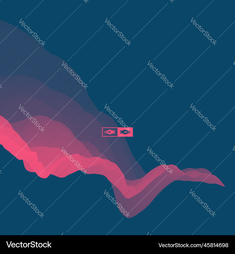 3d wavy background dynamic effect abstract 3d wavy background dynamic effect abstract Vector Image