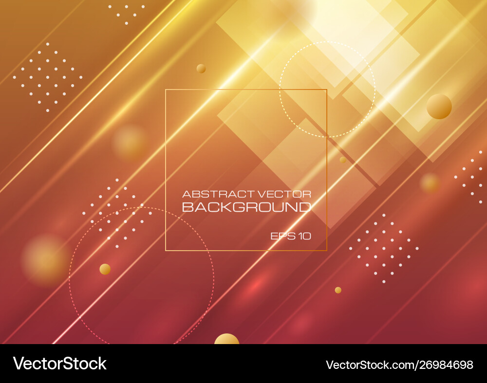 Abstract geometric shapes on gradient background Abstract geometric shapes on gradient background vector image