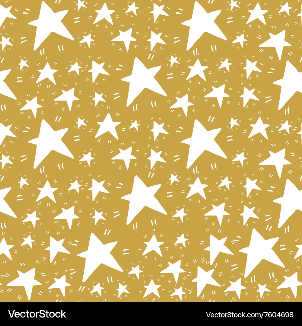 Hand drawn seamless vintage pattern Vector Image