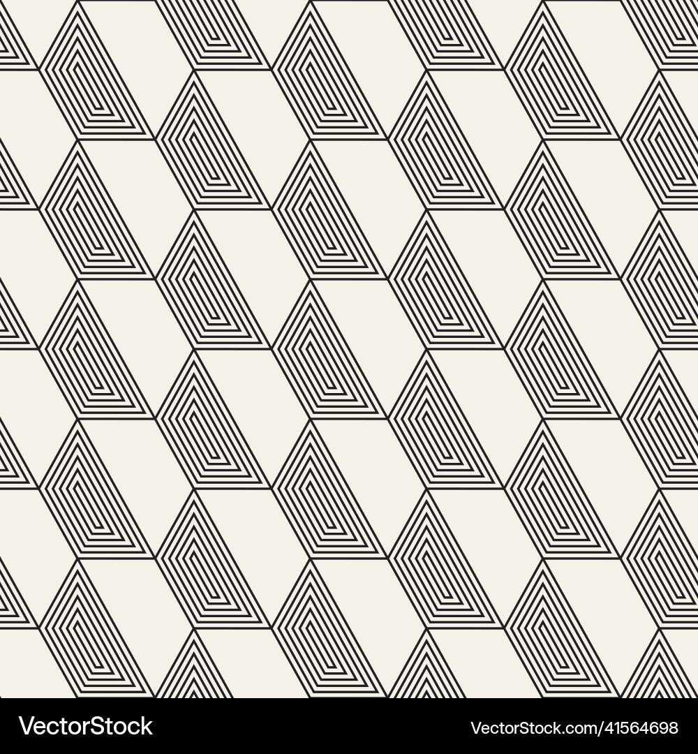 Seamless pattern repeating geometric elements Seamless pattern repeating geometric elements vector image