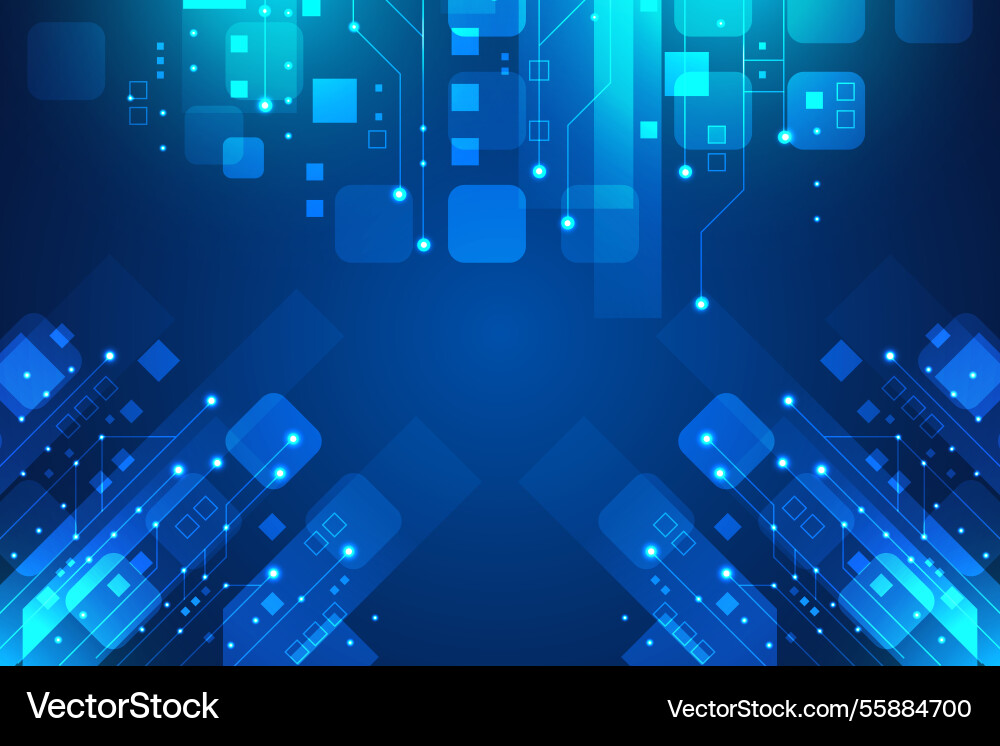 Abstract background with technology circuit board Abstract background with technology circuit board vector image