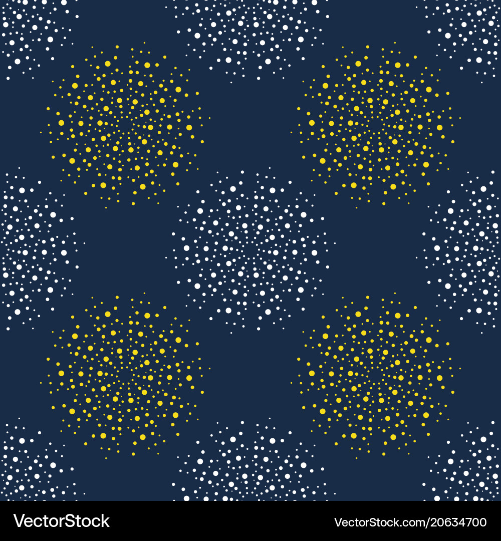 Abstract firework pattern vector image