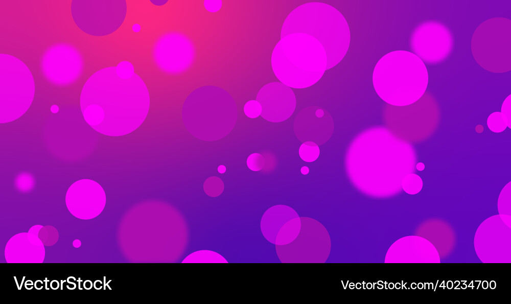 Abstract multicolored bokeh background vector image
