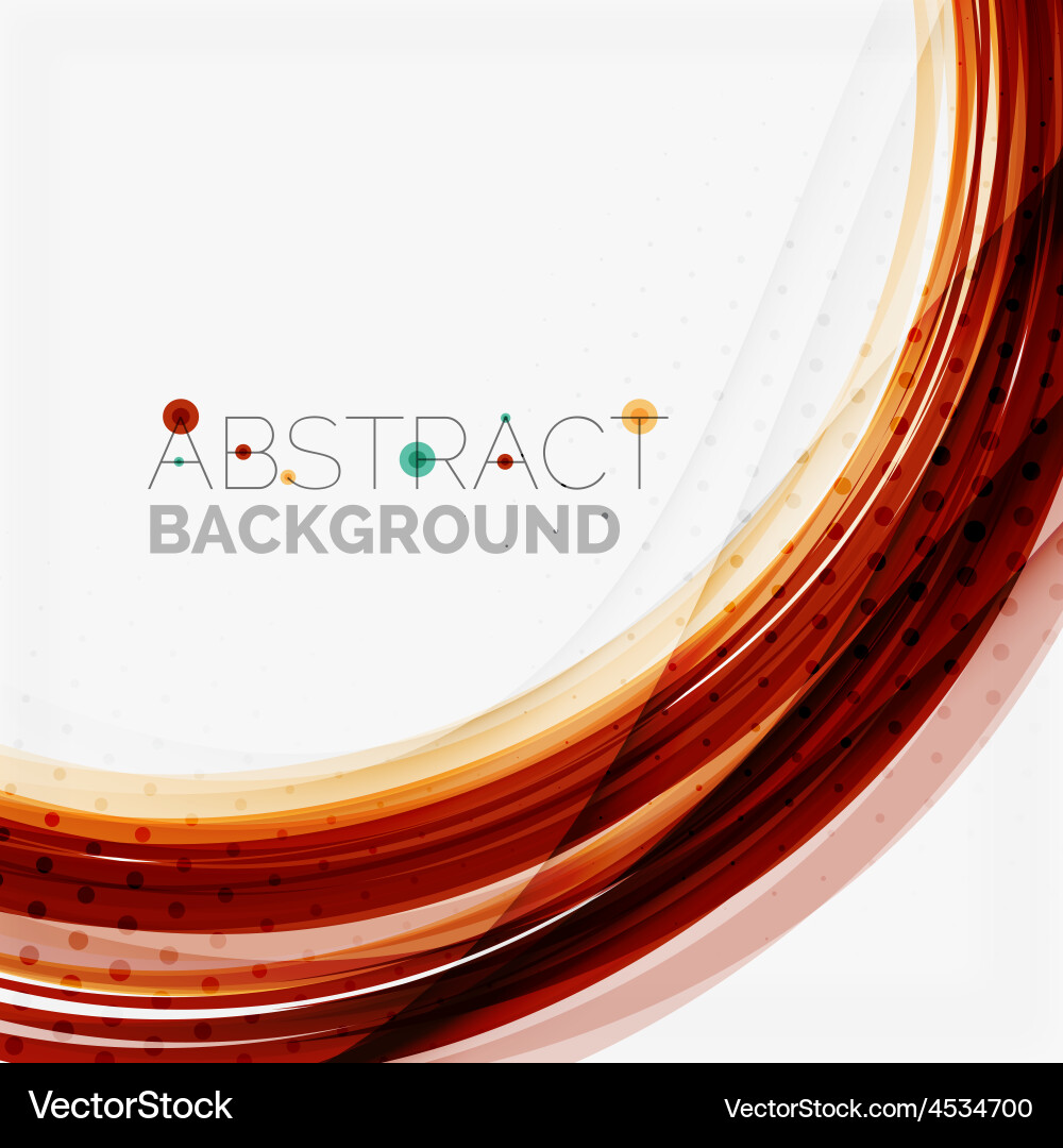 Abstract Swirl Background Vector Image