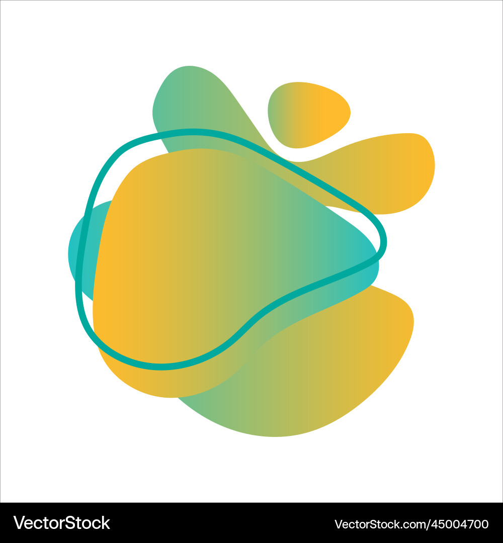 Blob Gradient für Vorlage Blob Gradient für Vorlage vektorbild